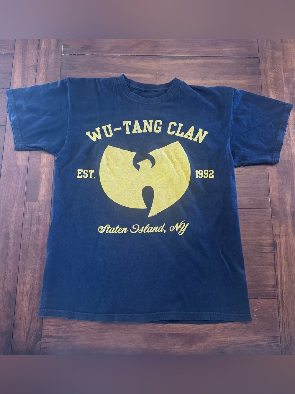 Vintage Wu-Tang Clan T-Shirt Est. 1992 Size Large Rap Hip Hop Streetwear NY